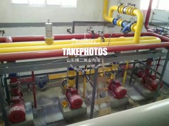 清水(shuǐ)離心泵使用(yòng)現場