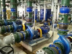 清水(shui)離心泵使用(yong)現場